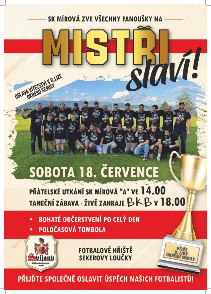 MISTŘI SLAVÍ